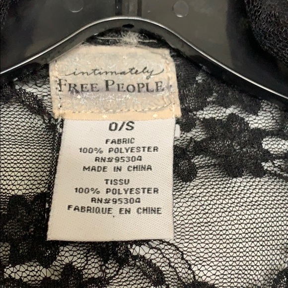 Intimately FREE PEOPLE Floral Lace Topper Cover Up - Picture 5 of 5